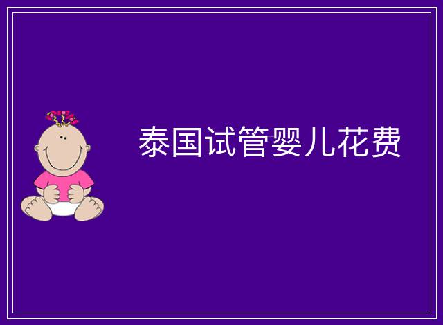 泰國試管嬰兒花費