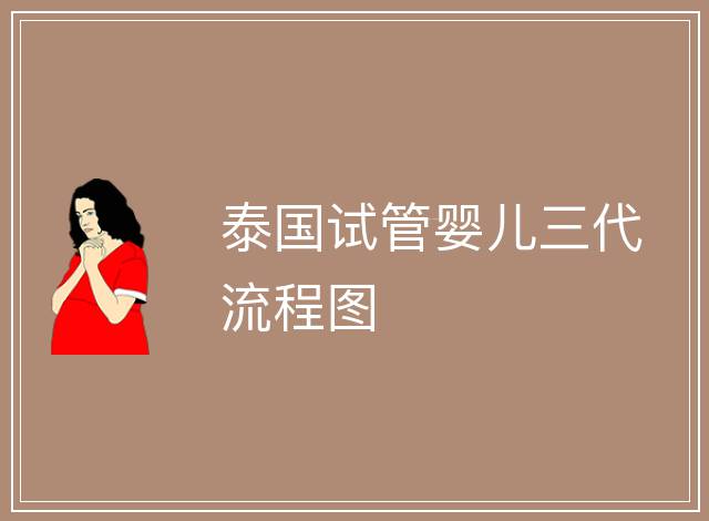 泰國試管嬰兒三代流程圖